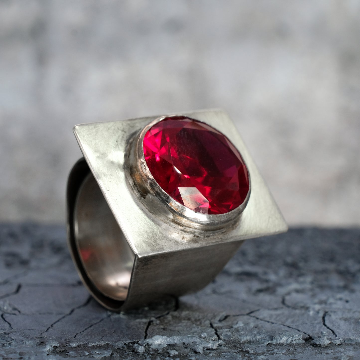 RUBY STATEMENT RING