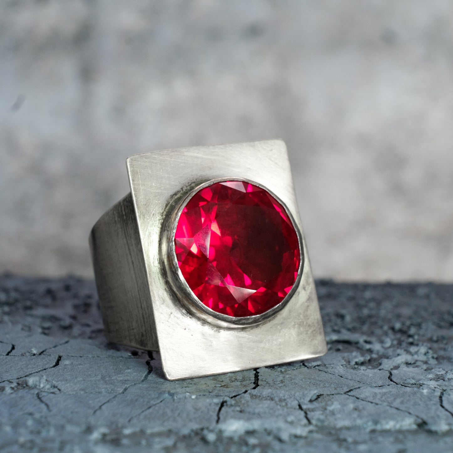 RUBY STATEMENT RING