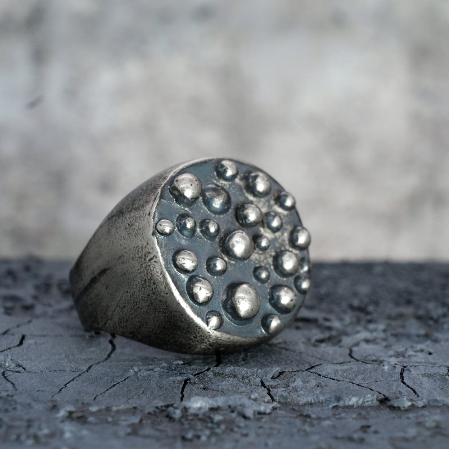 BUBBLE SIGNET RING