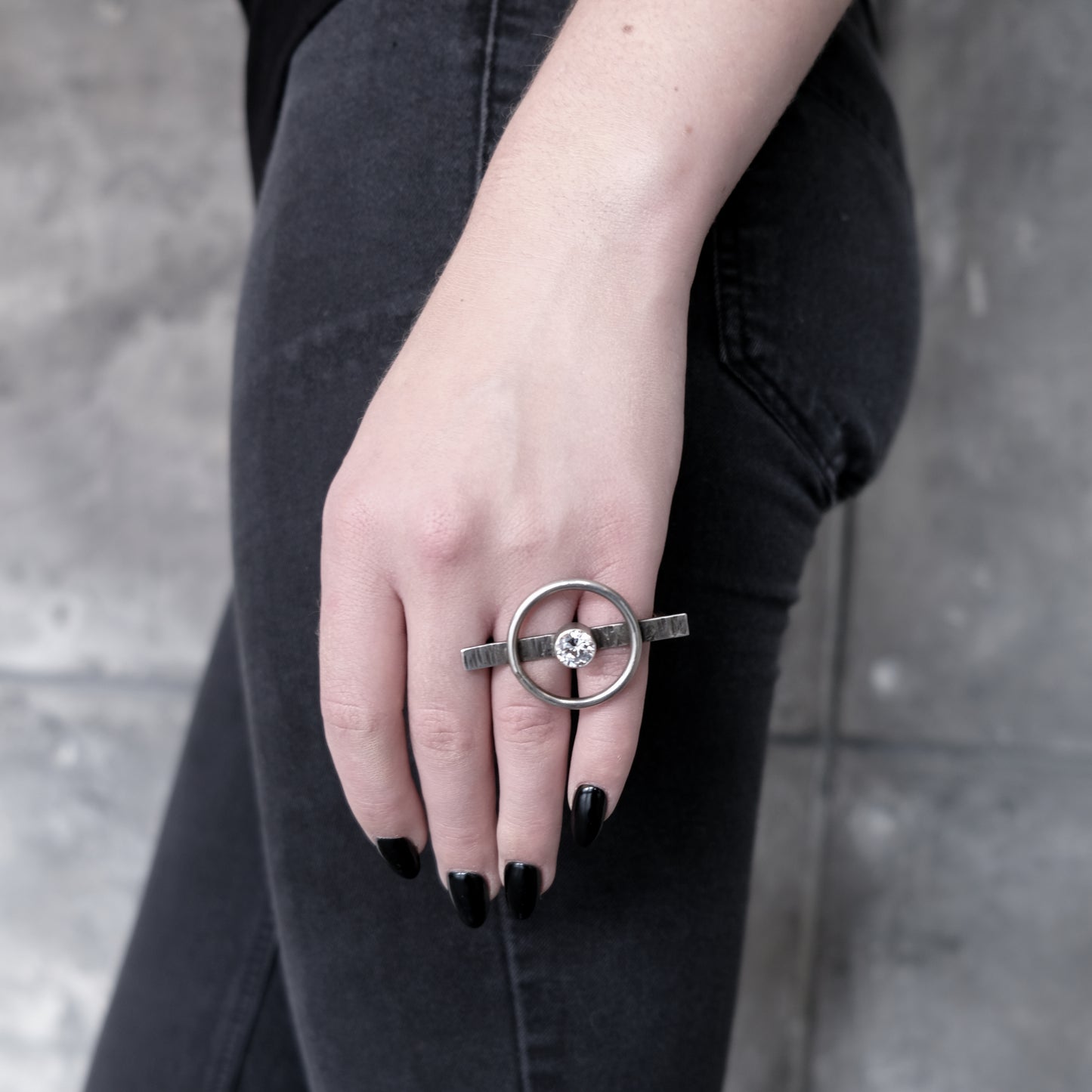 DOUBLE CIRCLE RING
