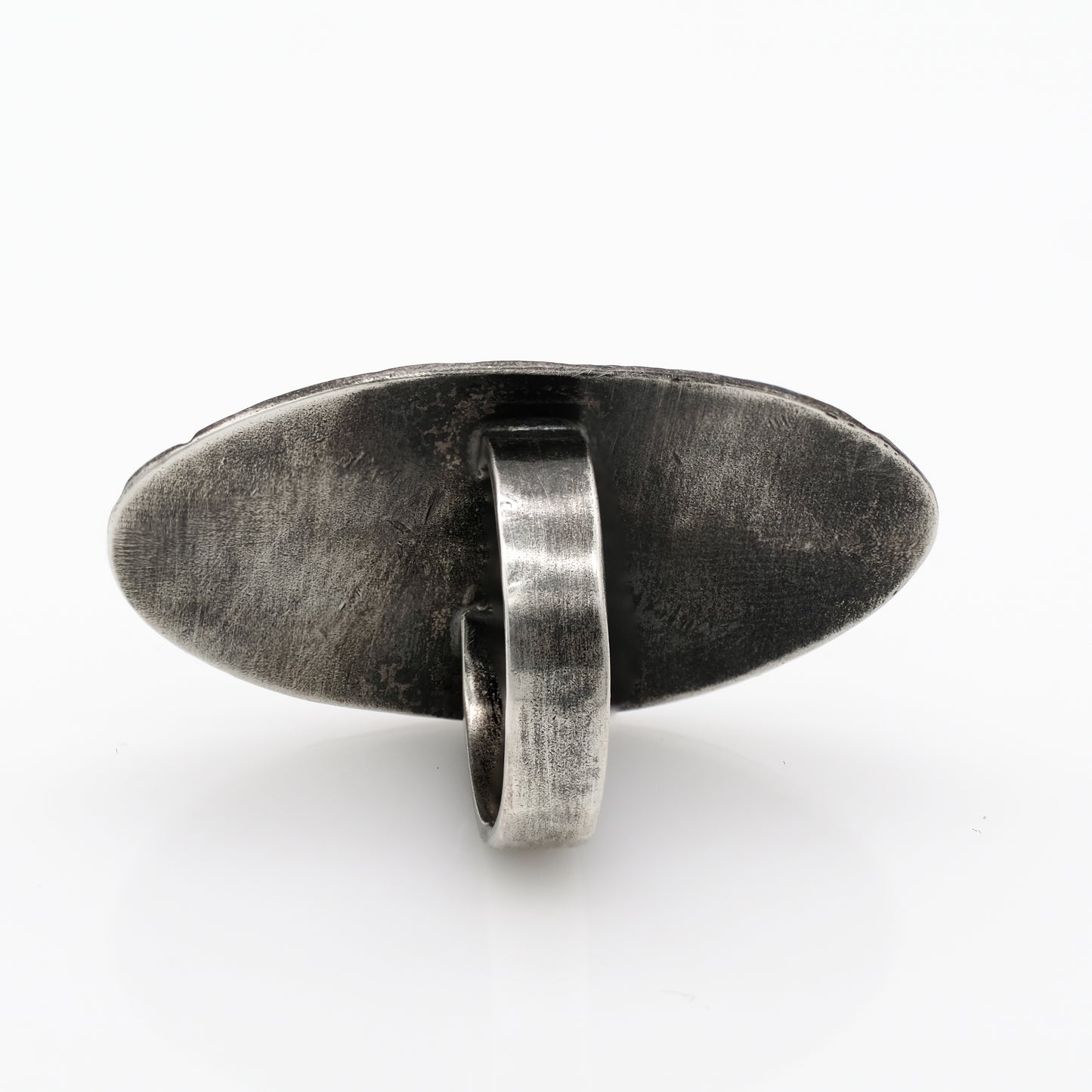 LARGE ETCHED OVAL RING