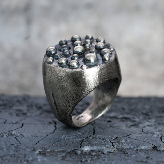 BUBBLE SIGNET RING