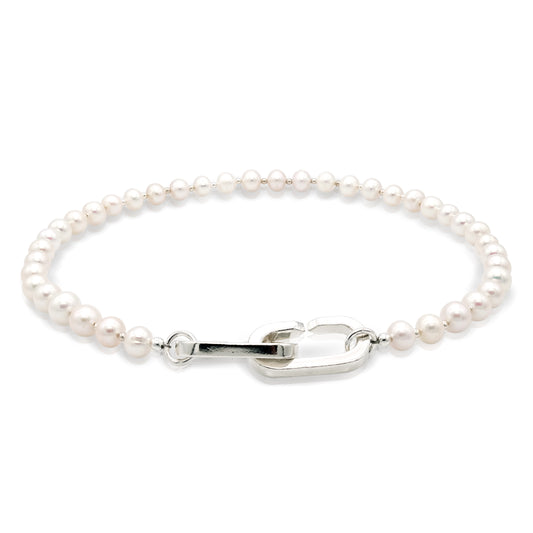 7-7.5MM WHITE PEARL CHOKER NECKLACE